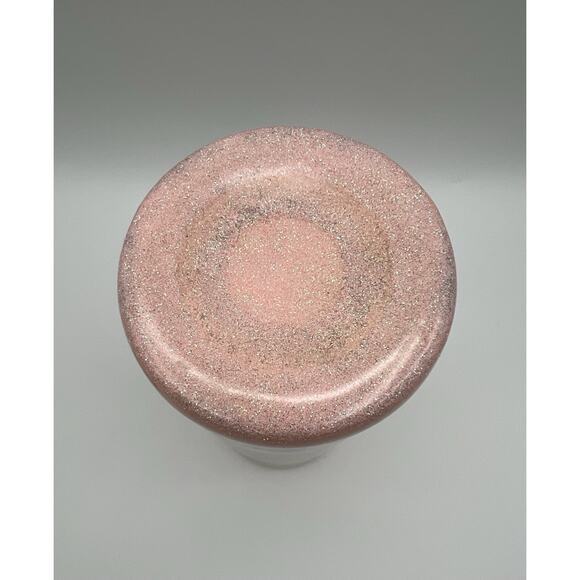 Pink Ballerina Nutcracker Ballet Christmas Themed Glitter 20oz Tumbler with Lid - Picture 11 of 13